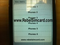 How to activate all iPhone models & firmwares up to v4.1 using Rebel activation phonebook sim card